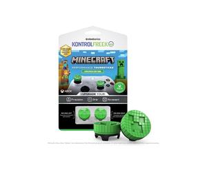 Capuchons de stick manette STEELSERIES KontrolFreek Minecraft Creeper 2 pièces Xbox 2200-XBX Vert