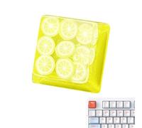 Capuchons de touches avec fruits, couvre-touches pour clavier mécanique, capuchons de clé de fruit bricolage, décoratifs informatiques, capuchons de clé de fruit bricolage améliorent votre esp