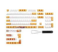 Capuchons de touches de clavier à Sublimation, 124 touches, en Pbt, pour clavier mécanique, OEM, 101A