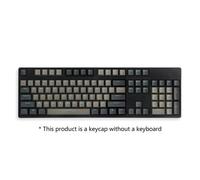 Capuchons de touches de clavier mécanique Dolch Sky, 87 104 108 touches/ensemble, Double injection, polices Cherry PBT Cyan, pour commutateurs Mx B
