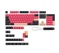 Capuchons de touches de clavier originaux en PBT, 135 touches, rouge, bleu, samouraï, japonais, pour clavier mécanique cherry MX, 101A
