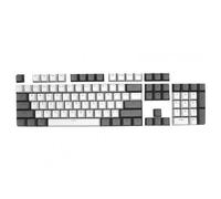 Capuchons de touches de clavier PBT, 104 touches, double couleur, rétro-éclairé, pour interrupteur mécanique Cherry, 1 ensemble