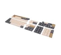 Capuchons de Touches de Clavier, Profil de Teinture en Hauteur pour Xda, Lueur de Transfert de Chaleur pour Clavier à Profil Xda, étuis à Coque Rigide, 125 Pièces