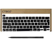 Capuchons de Touches de France keycaps Remplacement pour Clavier français AZERTY pour MacBook Pro 13,3"" A2338 M1 Fin 2020, A2338 M2 Fin 2021