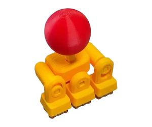 Capuchons De Touches De Joystick, Bouton 4 Voies De Nouveauté De Dessin Animé, ABS, Fixation De Clavier Mécanique, Capuchon De Touche De Contrôle De Jeu, Accessoire Fonctionnel D'esports, Pour Café In