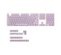Capuchons de touches de rechange avec profil HOA transparent, légendes imprimées sur le devant pour les mises en page 60 à 108, touches de rechange en polycarbonate transparent, profil Hoa, légendes