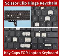 Capuchons de touches de remplacement à charnière pour clavier HP EliteBook 840 G8 745 845 G7 3 Keycap and Hinge