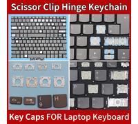 Capuchons de touches de remplacement, charnière à Clip à ciseaux pour Lenovo Yoga Slim 7-14ARE05 7-14IIL05 7-14ITL05 PR4SB, capuchon de clavier 3 Keycap and Hinge
