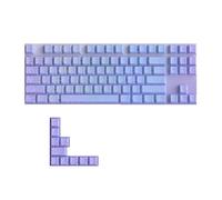 Capuchons De Touches PBT Imprimés sur Le Côté Dégradé, Design Double Injection Profil Cherry, Compatibles avec Les Commutateurs De Clavier Mécaniques MX(97Purple)