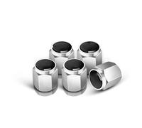 Capuchons de Valve de Pneu pour Aston pour Martin DBS Superleggera DB5 DB9 One-77 Capuchon De Tige Valve Pneu Voiture Couvercle Roue(5pc-Black)