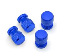 Capuchons de Valve de Pneu pour Citroen pour C3 pour C4 pour C5 Couvercles De Bouchons Valve Pneu Roue Voiture(A Blue)