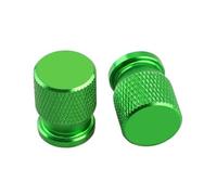 Capuchons de Valve de Pneu pour LADA XRAY Bouchons De Valve Tige Pneu Voiture Pneus Roue Valves(Green)