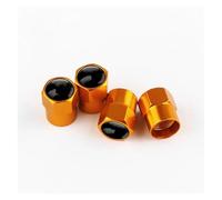 Capuchons de Valve de Pneu pour Tesla pour Modèle pour Y 3 2017-2023 Bouchons De Valve Pneu Roue Couvercle Tige(Gold-C)