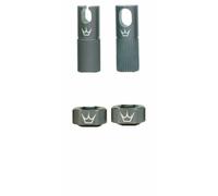Accessoires de valve tubeless peaty s x chris king mk2 slate