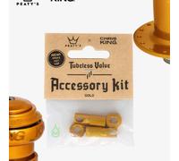 Capuchons de valve Peaty's MK2 Chris King Doré