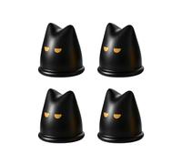 Capuchons de Valve pour Pneus 4 Caches de Protection de Valve en Forme de | Cache-Tige Anti-Poussière pour Auto Moto Camion Tout-Terrain Course Trajets Urbains Montagne Plein