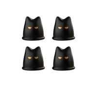 Capuchons de Valve pour Pneus 4 Caches de Protection de Valve en Forme de | Cache-Tige Anti-Poussière pour Course Tout-Terrain Trajets Urbains Montagne Plein Air Auto Moto Vélo
