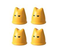 Capuchons de Valve pour Pneus 4 Pièces Protège-Valve de Voiture en Forme de | Cache-Tige Anti-Poussière pour Course Tout-Terrain Trajets Urbains Montagne Plein Air Auto Moto Vélo