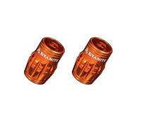 Capuchons de valves Granite Design CNC Schrader/Demonte Obus Juicy Nipples (x2) Orange