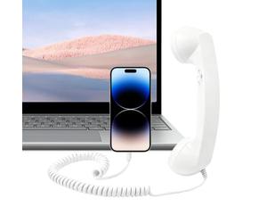 Capuchons d'embrayage de remorque vissables de Noël Type-C Rétro Bequemes | Vieux écouteur de téléphone pour bureau, cuisine, table de chevet, salle de bain, bureau, salon, école, hôpital