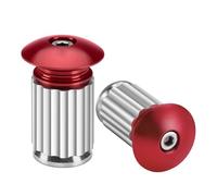 Capuchons d'extrémité de guidon en d'aluminium - 1 paire de bouchons d'extrémité de guidon de vélo de type extension, housse de poignée pour vélo de route, VTT et accessoires d'équitation
