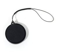 Capuchons d'objectif en cuir PU avec cordon de protection pour appareil photo avec conception de prévention des pertes