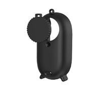 Capuchons d'objectif en silicone pour objectif d'appareil photo 360 GO 3S - Coque de protection anti-rayures - Compartiment de batterie de rechange