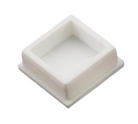 Capuchons en caoutchouc, Embouts carrés en caoutchouc de silicone, durabilité, couvercle trou type T, inserts tube capuchon obturateur 6 pièces(25.6MM)
