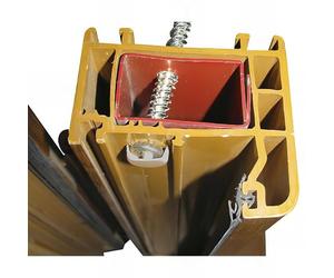 Capuchons orientables pour vis béton Torx T30 - Marron - Sachet de 50 pcs