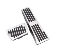 Capuchons Pédale Frein Pour Ford Pour Explorer ST 2020 : Plaque De Repose-pieds D'accélérateur Et De Frein Voiture Repose Pédales