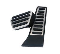 Capuchons Pédale Frein Pour Land Pour Rover Pour Range Pour Rover Pour HSE Pour Pédale L322 2005-2012 Couvercle Pédale D'accélérateur/frein Voiture Repose Pédales(Blanc)