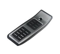 Capuchons Pedale Pour A4 B9 Pour A5 F5 2016 2017 2018 2019 Acier Inoxydable AT Pédale Couvre Carburant Accélérateur Frein Voiture Pédales Intérieur Couverture Repose-Pied(1pcs)
