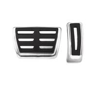 Capuchons Pedale Pour A4 B9 Pour A5 F5 2016-2023 Pédales Voiture Conduite À Gauche Berline Avant Sport Frein À Gaz Repose-pieds Couvre-pédale(2Pcs AT)