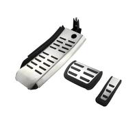 Capuchons Pedale Pour A6 4F C6 S6 2009-2012 AT LHD Pédales Voiture Accélérateur Carburant Gaz Frein Repose-pieds Pédale Couvre-pédale Intérieur Couverture(AT with rest)