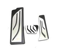 Capuchons Pedale Pour BMW Série 3 G20 G21 330i 330e 430i 440i 2019-2023 LHD Couvercle Pédale Frein À Gaz Capuchon Repose-pieds Coussinets(3PCS)