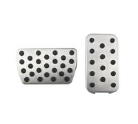 Capuchons Pedale Pour Civic Pour CRV Jade Pour Accord Pour Elysion Pour Odyssey Pédales Frein D'embrayage En Acier Inoxydable(2Pcs AT)