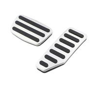 Capuchons Pedale Pour Isuzu D-MAX 2017-2024 Pédale Frein Et D'accélérateur En Acier Inoxydable Manchon Antidérapant Coussinet D'usure D'embrayage Intérieur Couverture Repose-Pied(AT)