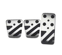 Capuchons Pedale Pour Mitsubishi Pour Mirage G4 Pour Space Pour Star Attrage 2013-2023 Pédales Voiture Repose-pieds Frein Plateau En Alliage Intérieur Couverture(3 PCS)