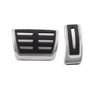 Capuchons Pedale Pour Q7 4M Pour Q8 SQ8 2019~2025 Caoutchouc Antidérapant Alliage Repose-pieds Pédales(AT 2pcs)