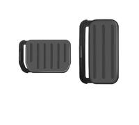 Capuchons Pedale Pour Tesla Pour Modèle Pour 3 Highland Pédale Pads Couvre Antidérapant Accélérateur Frein Couvre Intérieur Couverture Repose-Pied(Black)