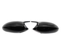 Capuchons Rétroviseurs Pour BMW E81 E82 E87 116i 118i 120i E88 E90 E91 E92 E93 Noir Brillant Rétroviseurs Couvertures Caps Voiture Rétroviseur Cap(2)
