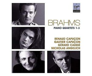 Capucon-Angelich-Cau - Piano Quartets 1-3