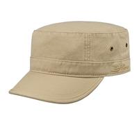 CapUniverse Casquette Urban Army Femme/Homme - Cuba en Coton avec Visiere, Ferme a l’Arriere Automne Printemps Hiver Ete Printemps-ete - S/M (54-57 cm) Beige