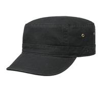 CapUniverse Casquette Urban Army Femme/Homme - Cuba en Coton avec Visiere, Ferme a l’Arriere Automne Printemps Hiver Ete Printemps-ete - S/M (54-57 cm) Noir