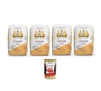 Wasa Original Lot de 3 crackers avec 100 % farine de seigle, tranches croustillantes avec farine de seigle entier, riches en fibres, 275 g + boîte italienne Gourmet Polpa di Pomodoro 400 g