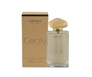 CAPVCE Exclusive Cecily Eau de parfum 100 ml, parfum floral oriental pour femme, avec jasmin et vanille