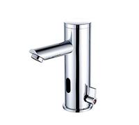 CAPXXIN Robinet de lavabo automatique, robinet à induction intelligent entièrement en cuivre, robinet chaud et froid, effluent entièrement automatique, robinets d'évier de cuisine nécessaires