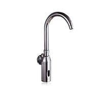 CAPXXIN Robinet de lavabo automatique, robinet inductif automatique intelligent entièrement en cuivre, robinet à induction froide unique, robinets d'évier de cuisine nécessaires