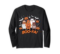 Capy-Boo-ra Crew Cute Halloween Costume Mummy Skeleton Manche Longue