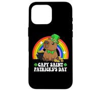 Capy Saint Patricks Day St Paddy's Green Shamrock Capybara Coque pour iPhone 16 Pro Max